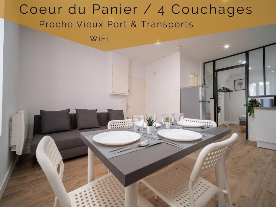 Appartement Tout Equipe Au Coeur Du Panier Vieux Port Marseille Eksteriør bilde